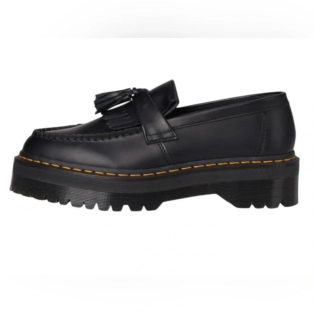 Dr. Martens Adrian Leather Platform Tassel Loafers - Picture 4 of 4